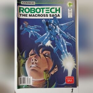 Robotech The Macross Saga, Volume 17, Comico, Vintage 1980s Comic BookComic Book